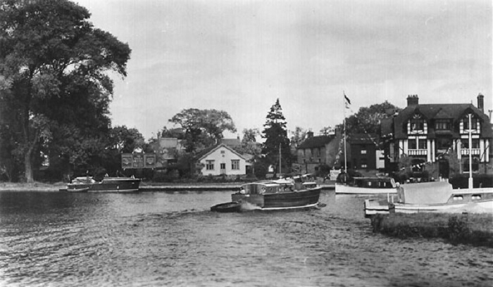 Swan Corner at Horning c1950