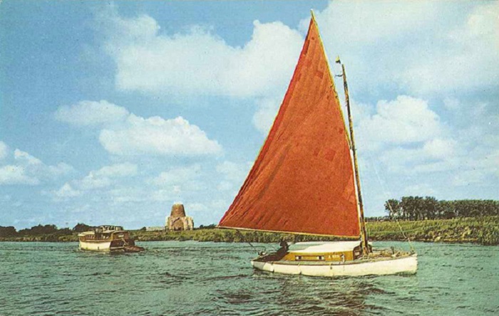 The River Bure & St Benets Abbey 1960s