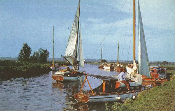 The River Ant at Ludham Bridge ic1970