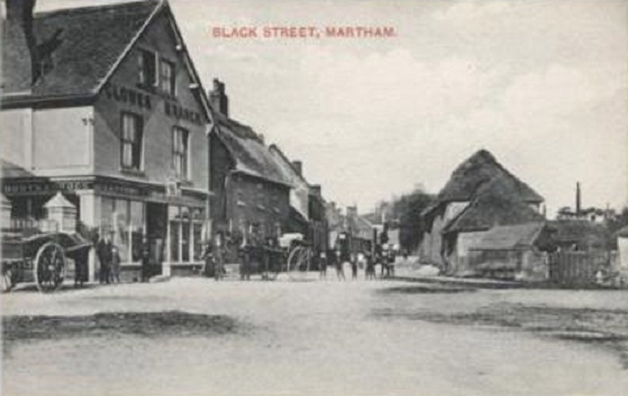 Black Street, Martham c1905.