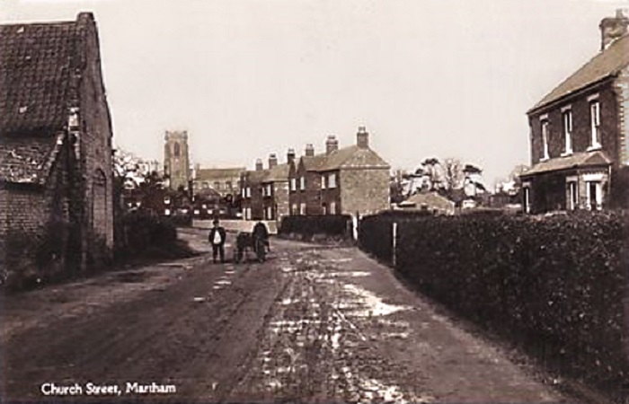 Church Street, Martham 1920s