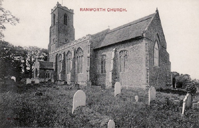 St. Helen’s Church at Ranworth c1910.
