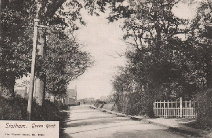 Green Road at Stalham c1904