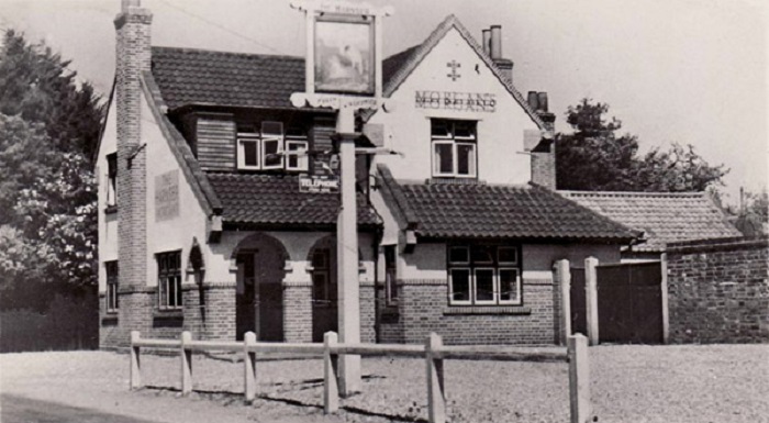 The Harnser public house at Stalham Green 1950s