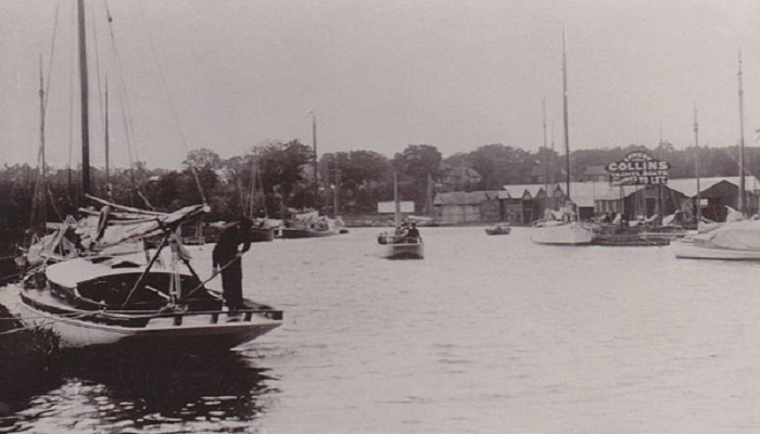River Bure at Wroxham c1906
