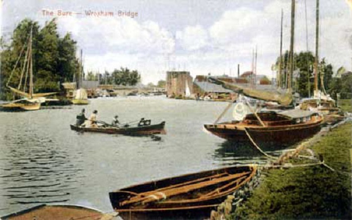 The River Bure at Wroxham c1910