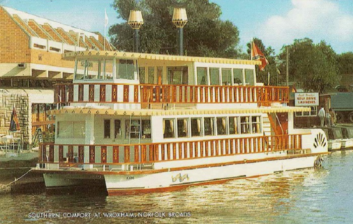 Southern Comfort at Wroxham 1970s